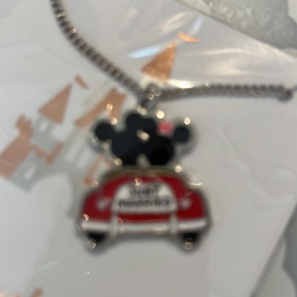 Disney Parks exclusive necklace Just Married Brand New - Picture 3 of 3